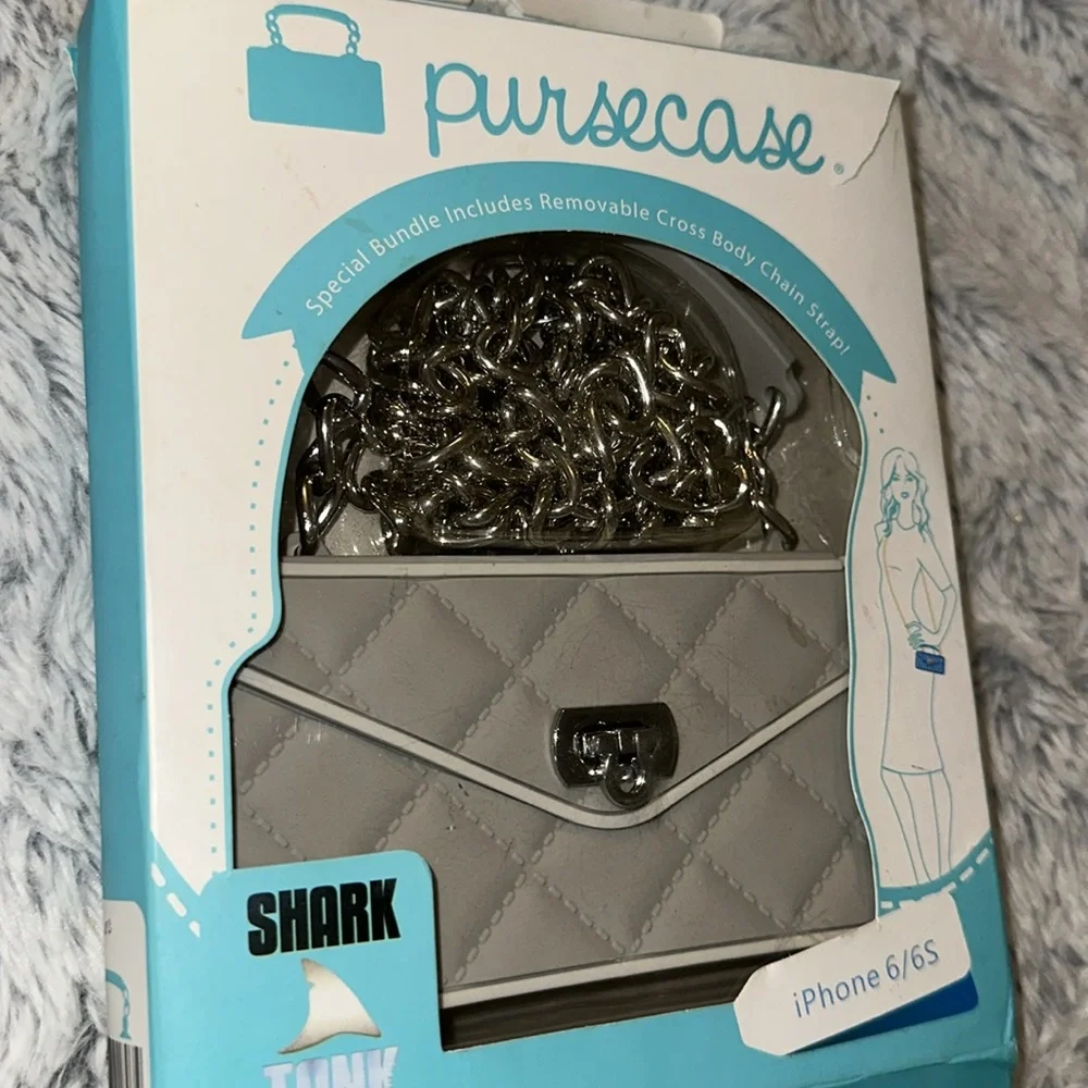 Gray Pursecase For IPhone 6/6S Shark Tank
